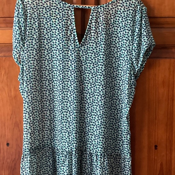 Reitmans sheer blue/teal blouse. Size XL - Picture 2 of 3